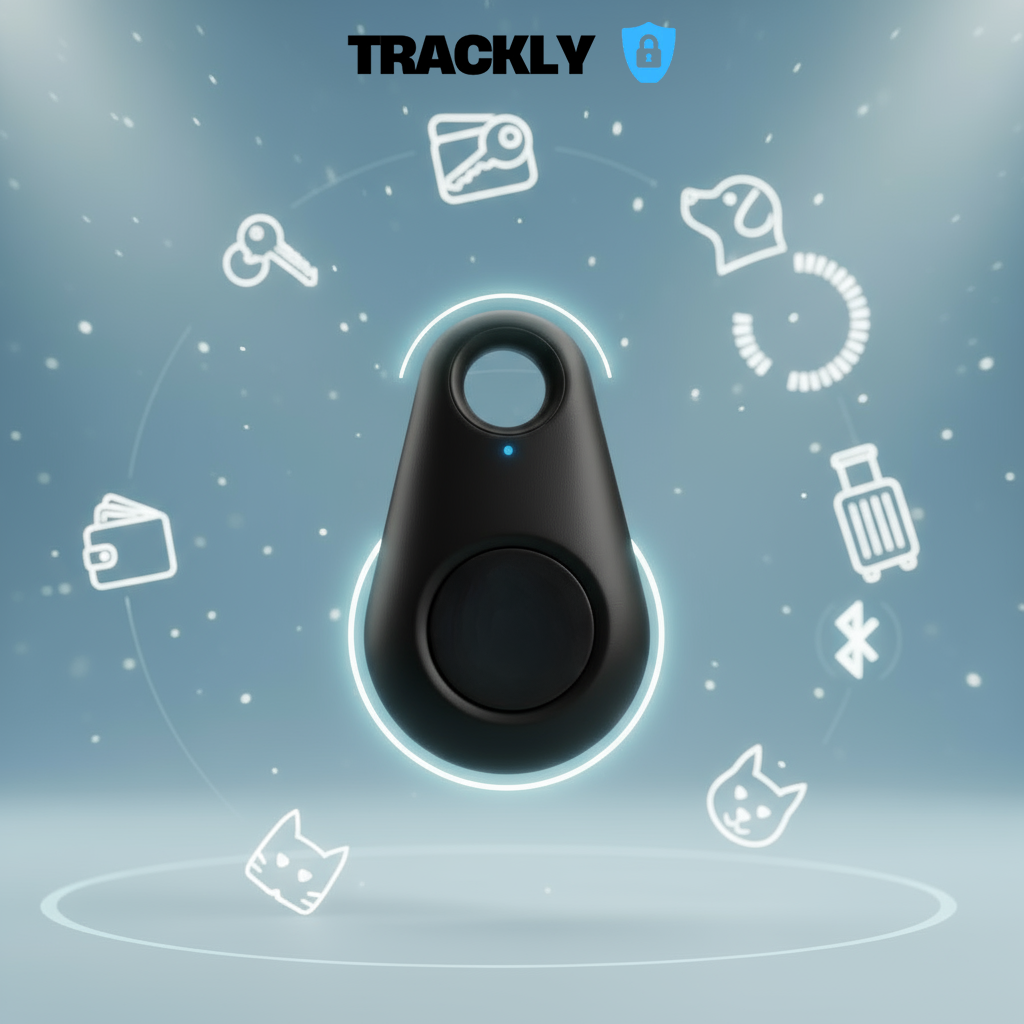 Trackly Mini™ – Animais de estimação, chaves, malas.