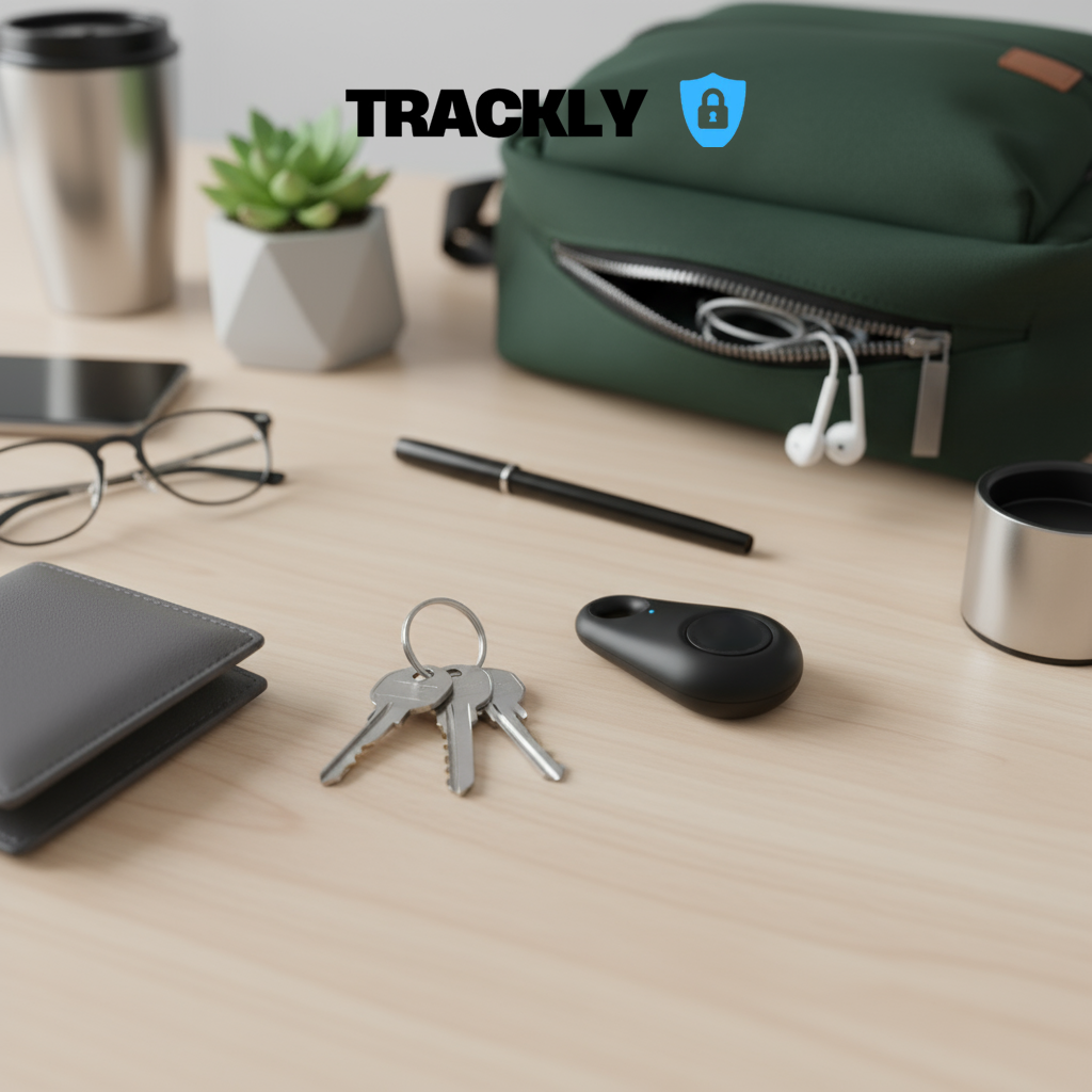 Trackly Mini™ – Animais de estimação, chaves, malas.